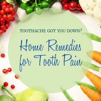 San Antonio dentist, Dr. Williamson at Mark J. Williamson, DDS, discusses home remedies for toothache you can use before coming in to see us.